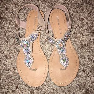 Size 7 Madden girl blingy sandals